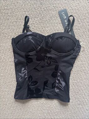 Madden Girl Black Fitted Tank